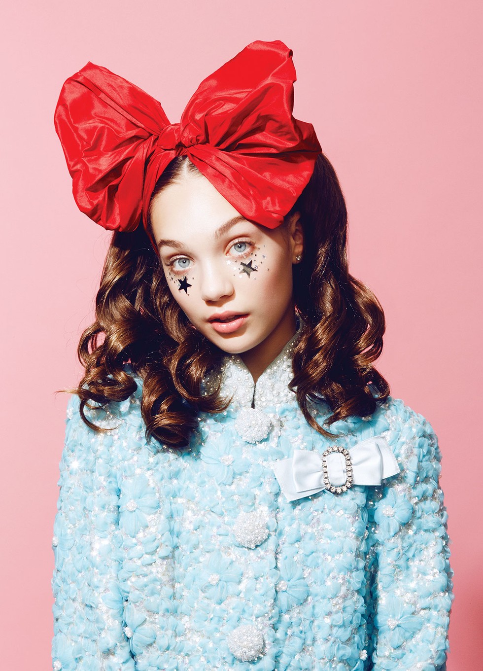 Maddie Ziegler’s Sparkly Beauty Shoot - PAPER