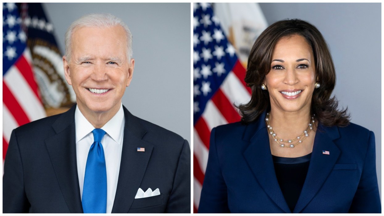 Joe Biden and Kamala Harris