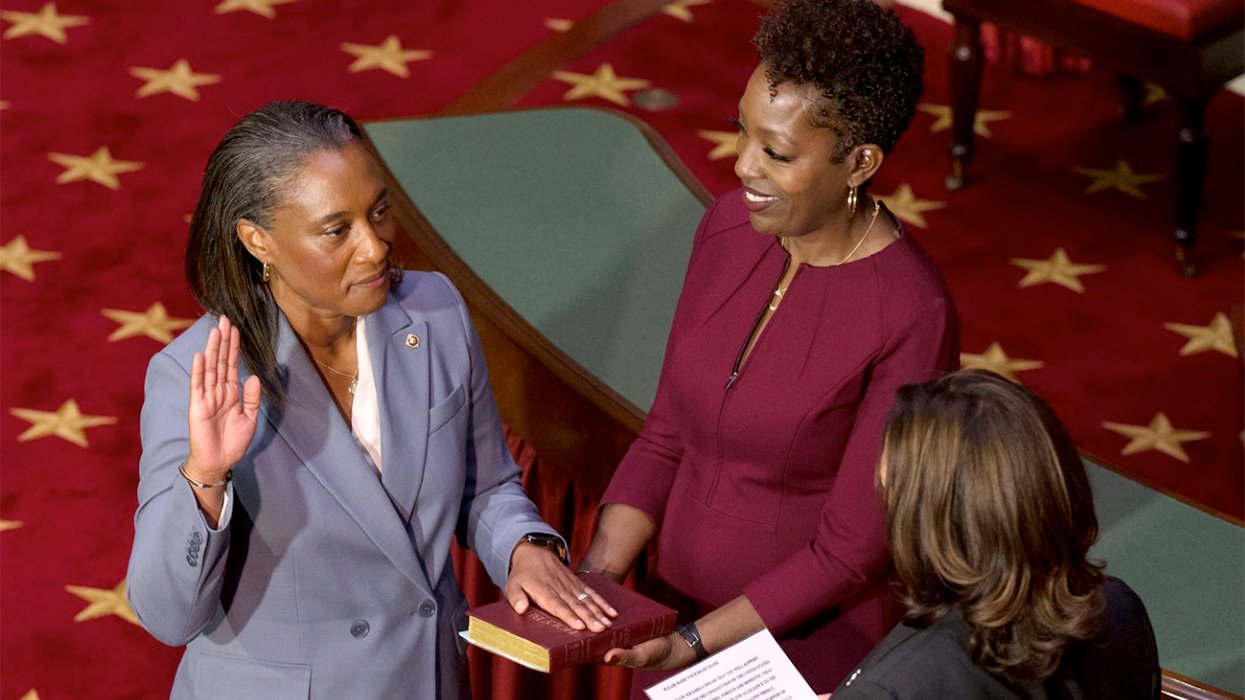 Laphonza Butler Swearing In Ceremony VP Kamala Harris