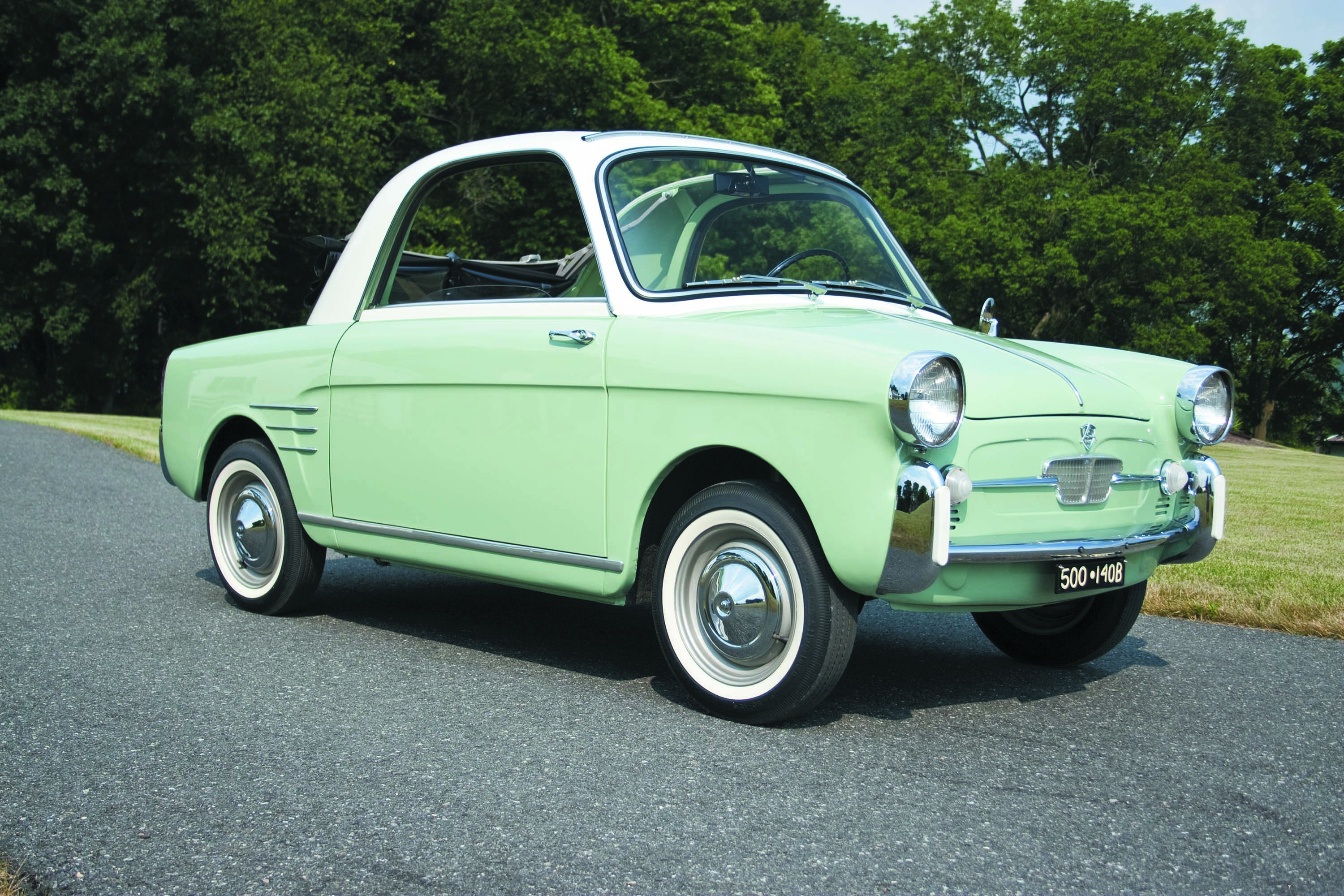 The 1957-'62 Autobianchi Bianchina Trasformabile Offered Big Style In A Small Package