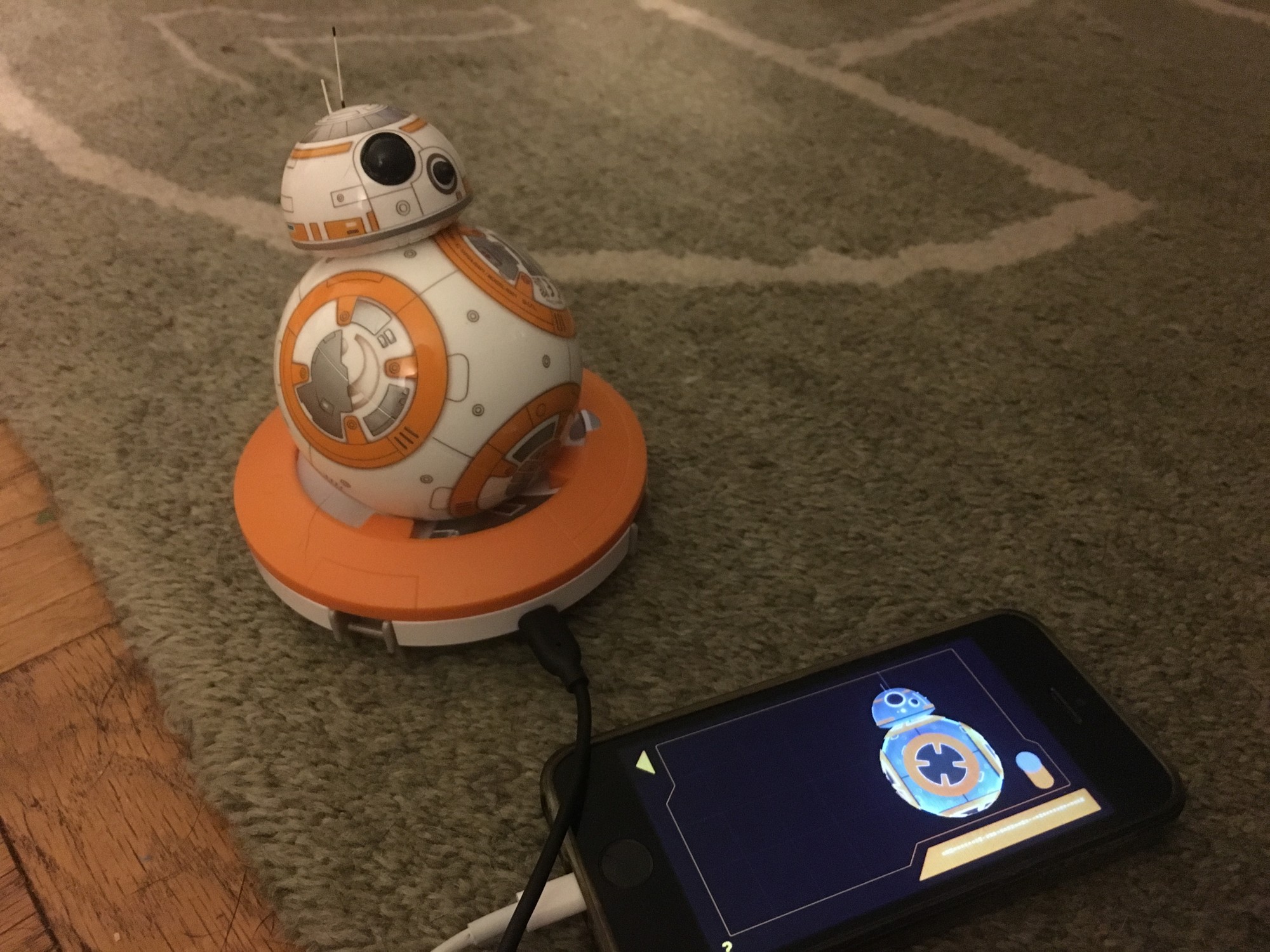 The Force Awakens' BB-8 So He Can Watch 'Star Wars' With You