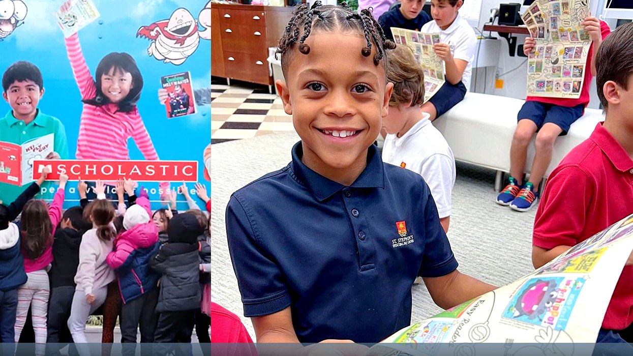 Scholastic Book Fair Event Kids