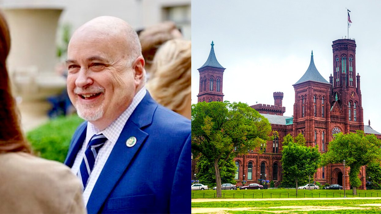 Representative Mark Pocan Smithsonian Institution building National Mall Washington DC