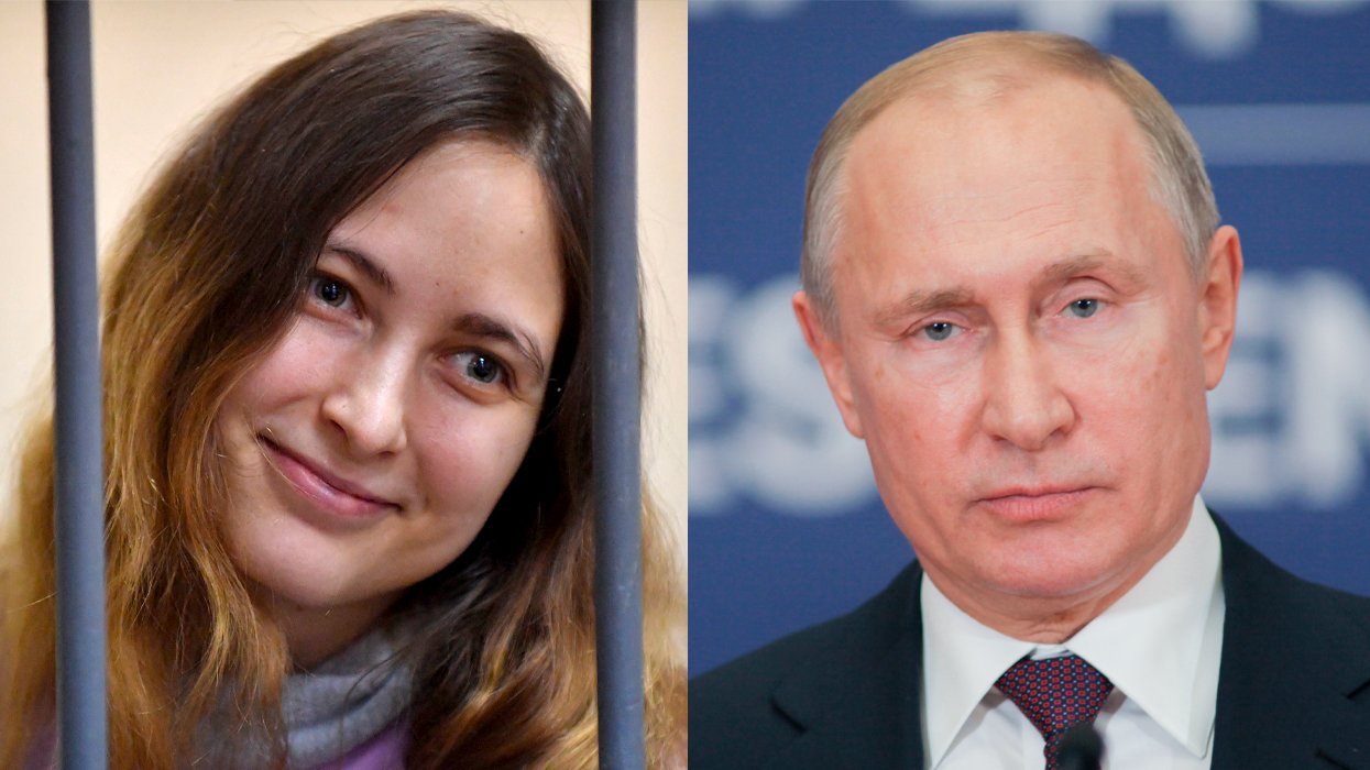 Vladimir Putin Aleksandra Skochilenko Russia