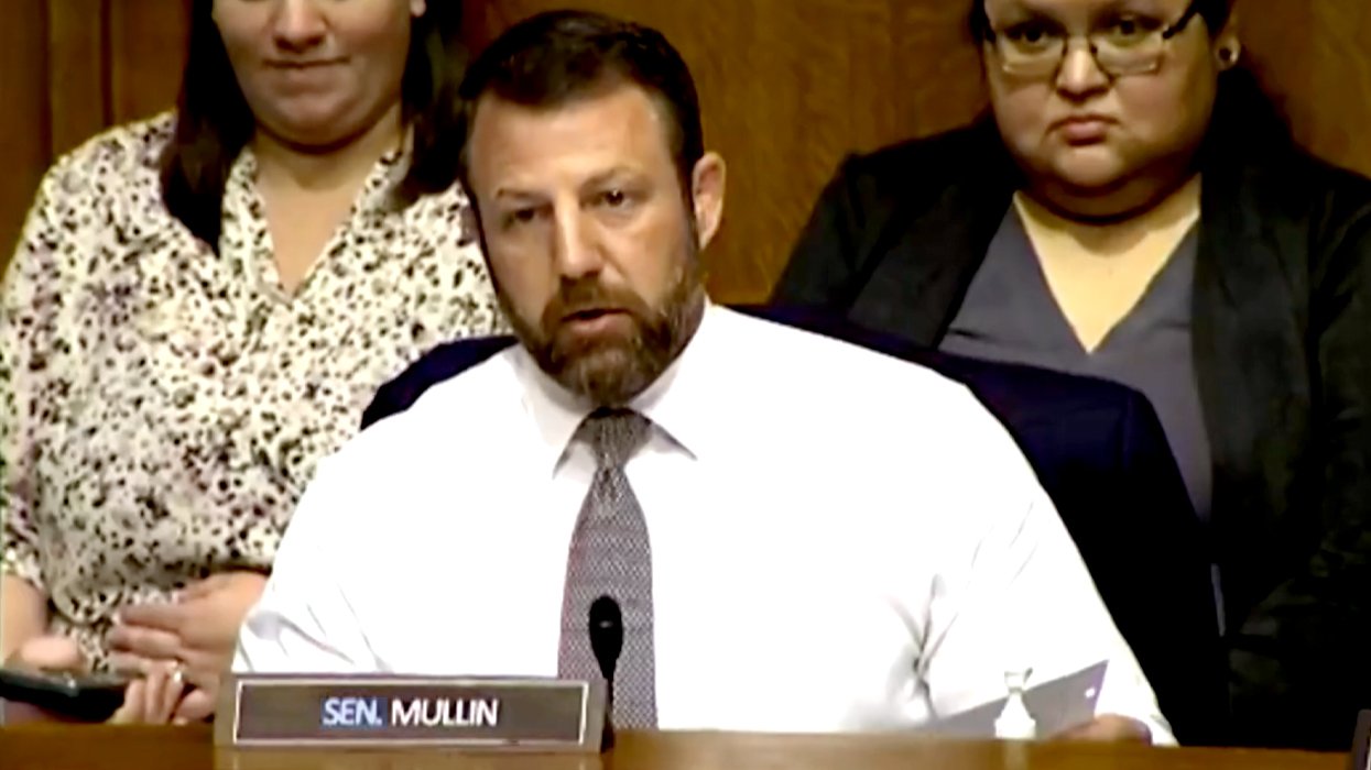 Senator Markwayne Mullin Challenges Teamster Fight