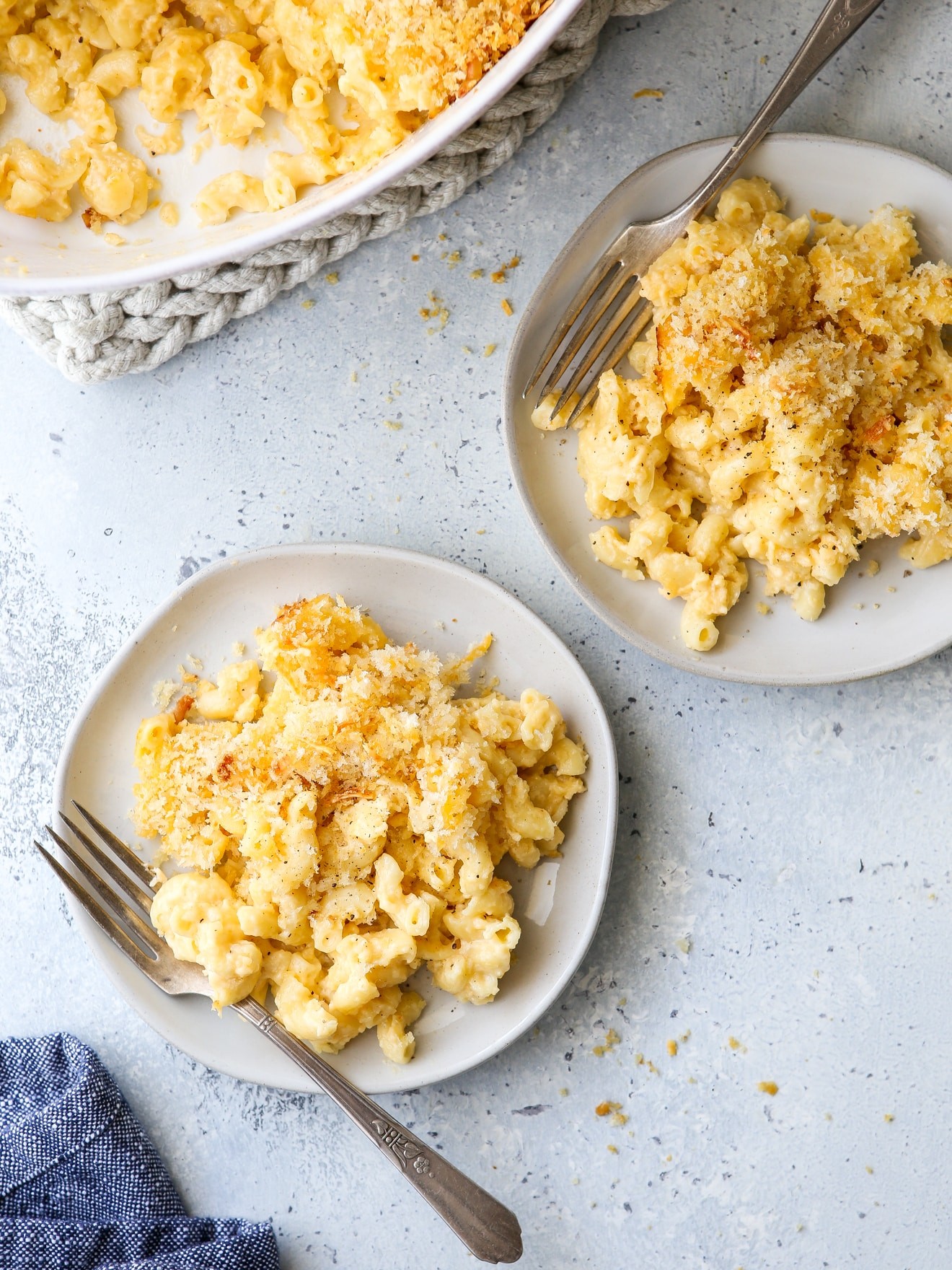 Creamy Crock Pot Butternut Mac & Cheese - A Beautiful Mess