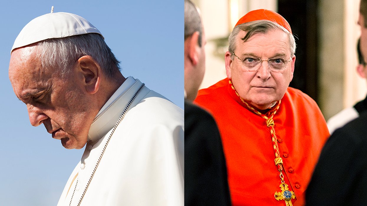 Roman Catholic Pope Francis Cardinal Raymond Burke