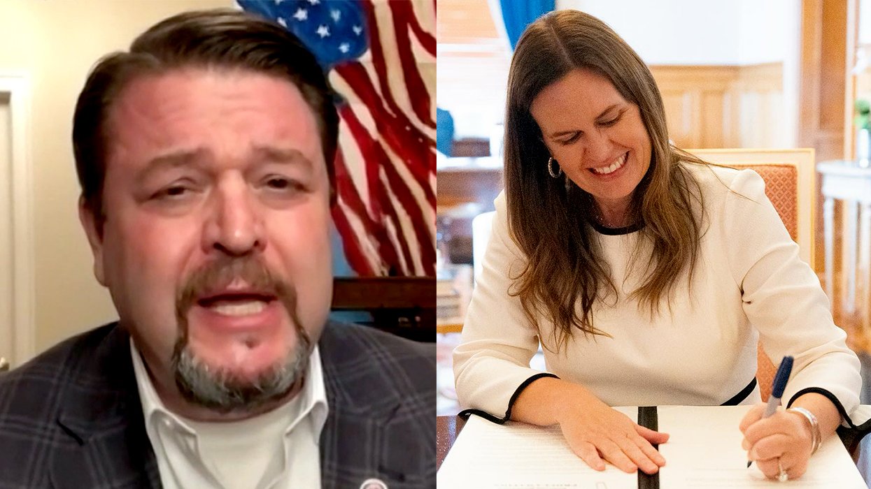 Jason Rapert Sarah Huckabee Sanders