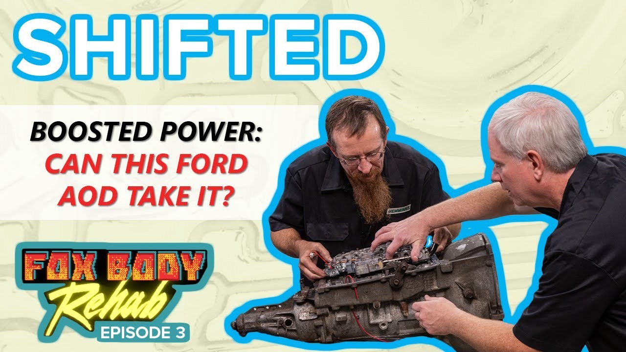 Video: Boosted Power, Can This Ford AOD Transmission Take It?
