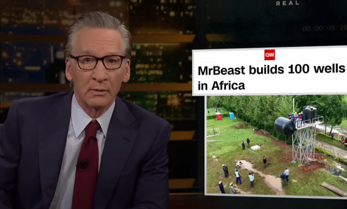 'F***ing idiots' Bill Maher crushes 'woke' media for attacking MrBeast