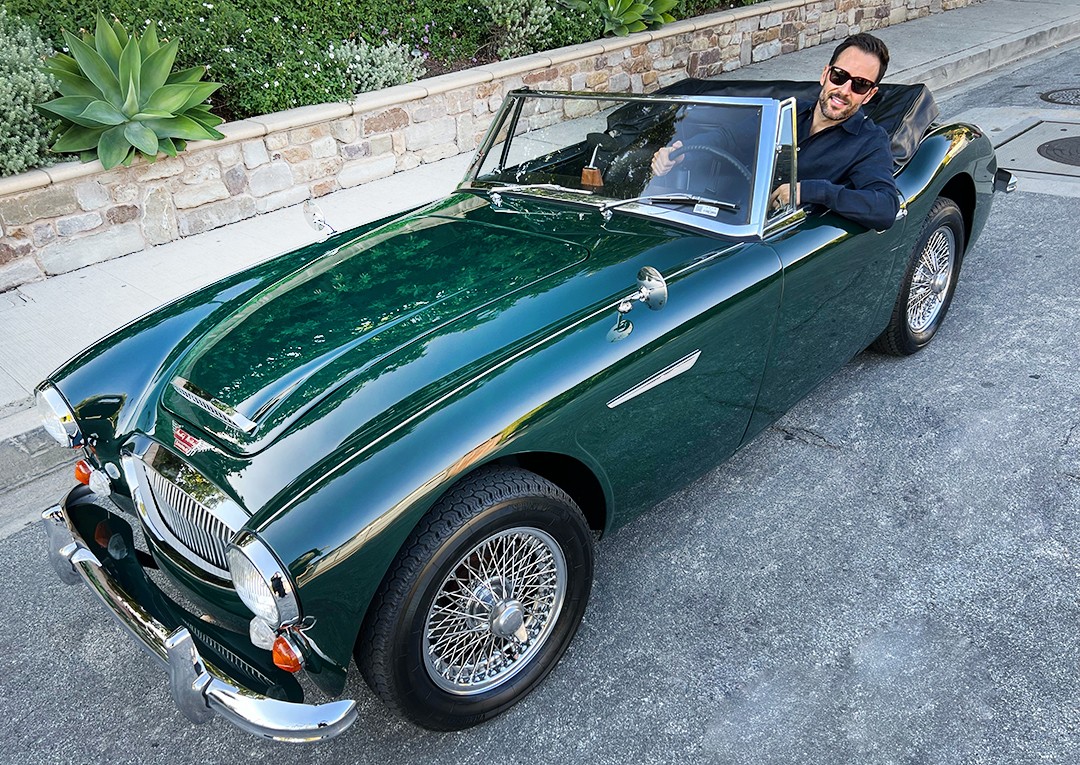 From The Past To The Future In A 1966 Austin-Healey 3000