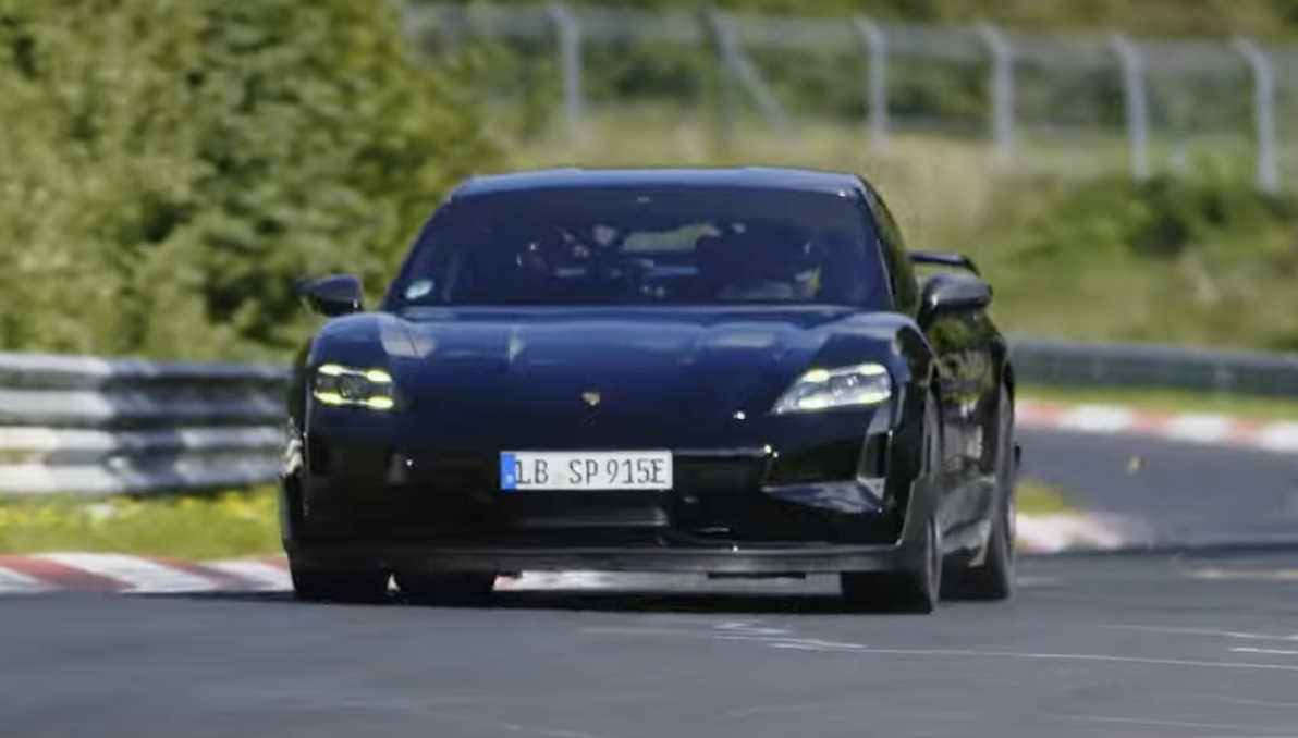 Video: New Porsche Taycan Takes EV Nürburgring Speed Lap Record from Tesla Model S Plaid