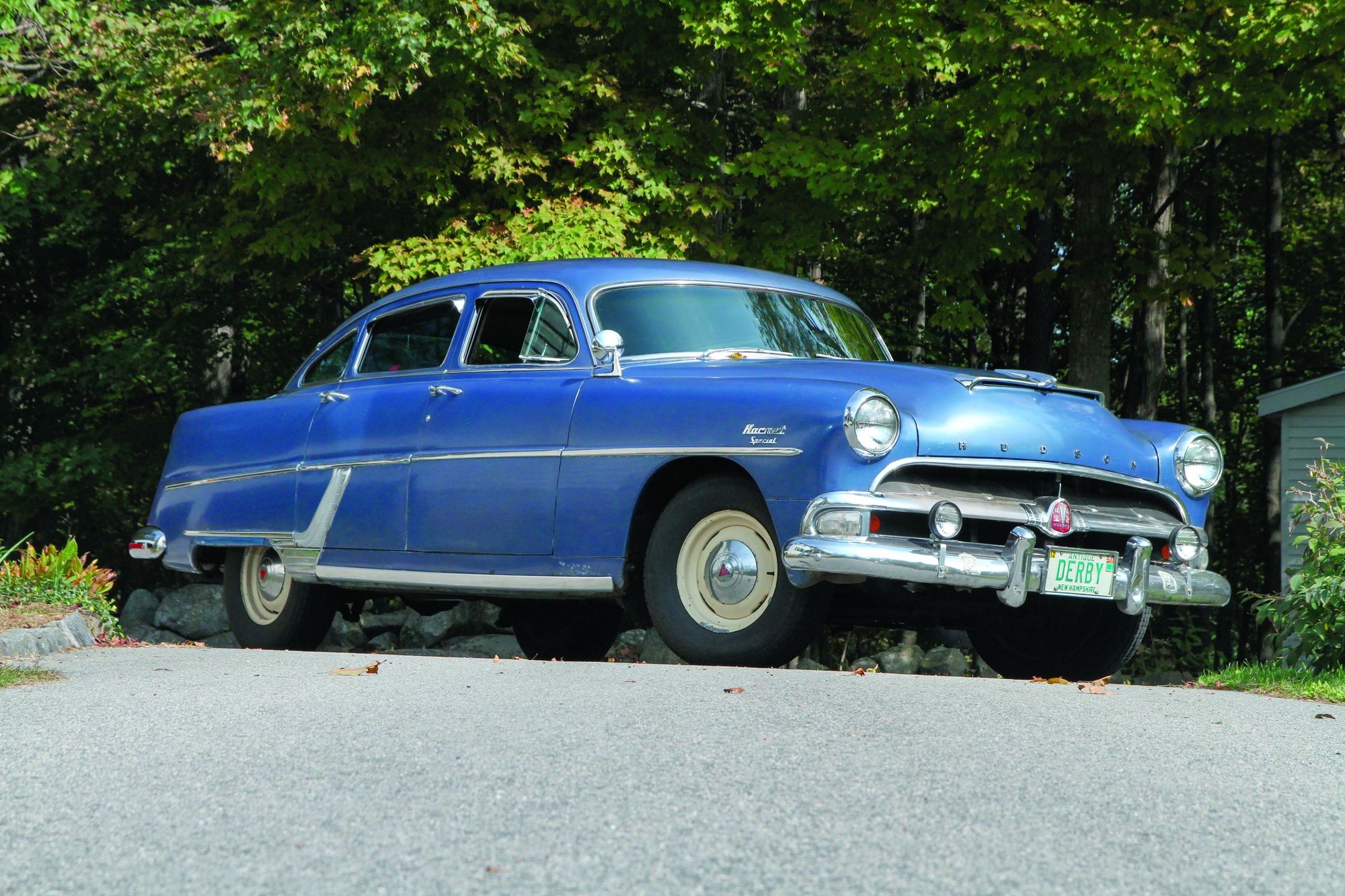 An Unconventional Barn Find 1954 Hudson Hornet Special Represents the Company's Final Pre-Merger Design