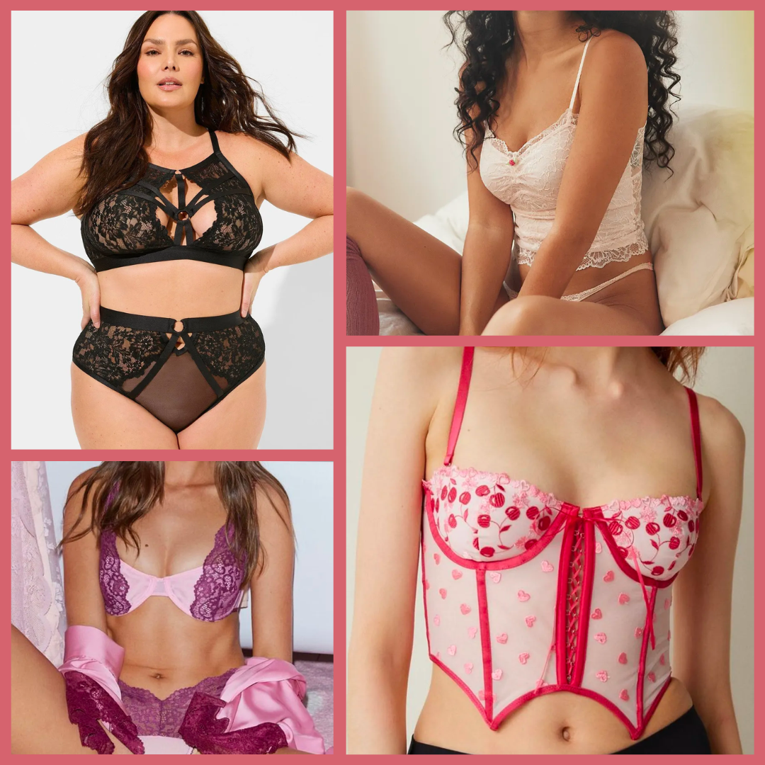 Take Valentine's Day From 0 To 100 With These Sexy Lingerie Styles