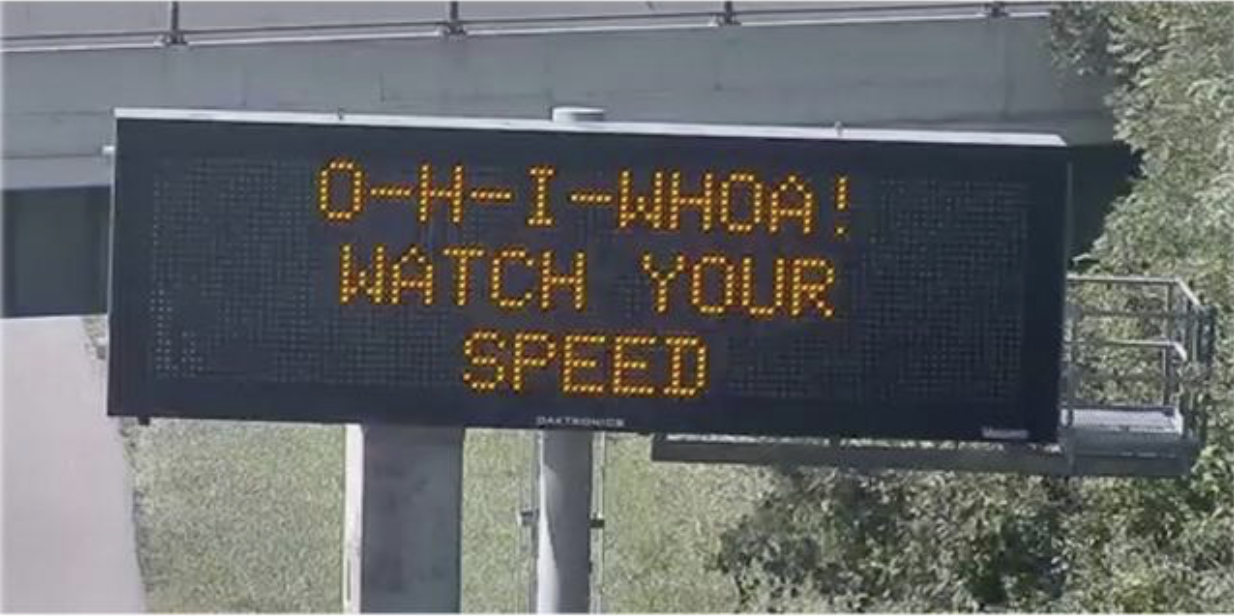 New Federal Restrictions on Funny Highway Road Signs Say Jokes Are Distracting