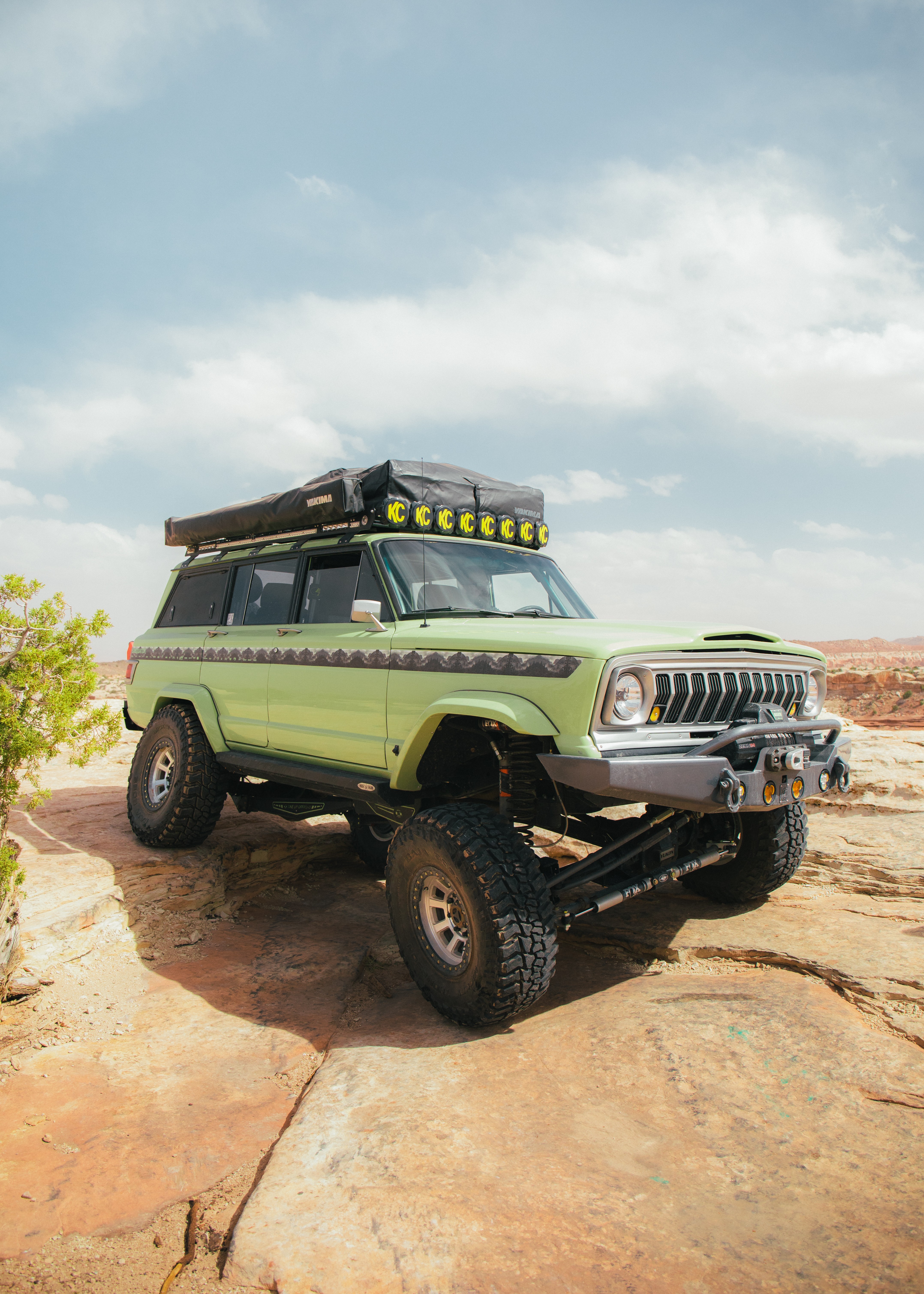 Sasquatch, A Restomodded 1979 Jeep Wagoneer, Takes On The Rugged Trails Of Moab