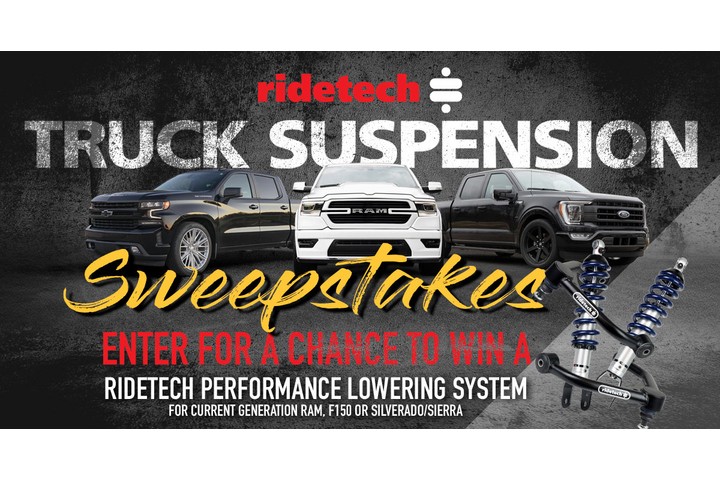 Want Free Truck Parts? Ridetech's Sweepstakes Could Yield a Big Win