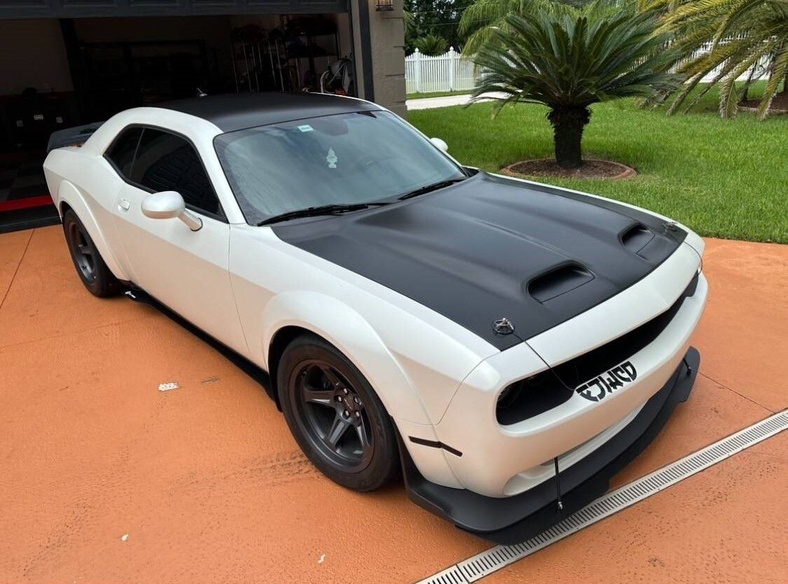 Musician Jim Root's 2021 Dodge Challenger Hellcat Red Eye Super Stock Wide Body is For Sale