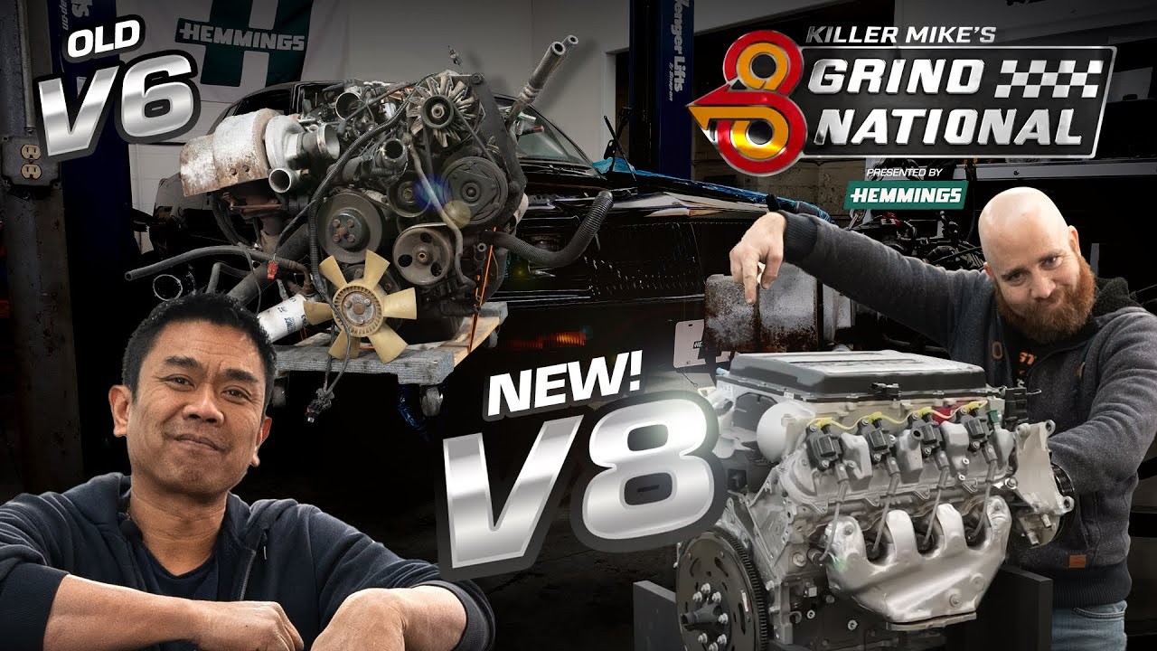 Killer Mike's Grind National Episode 2: Ditching the Rod-Knocking V6 for a Supercharged LT4 V8