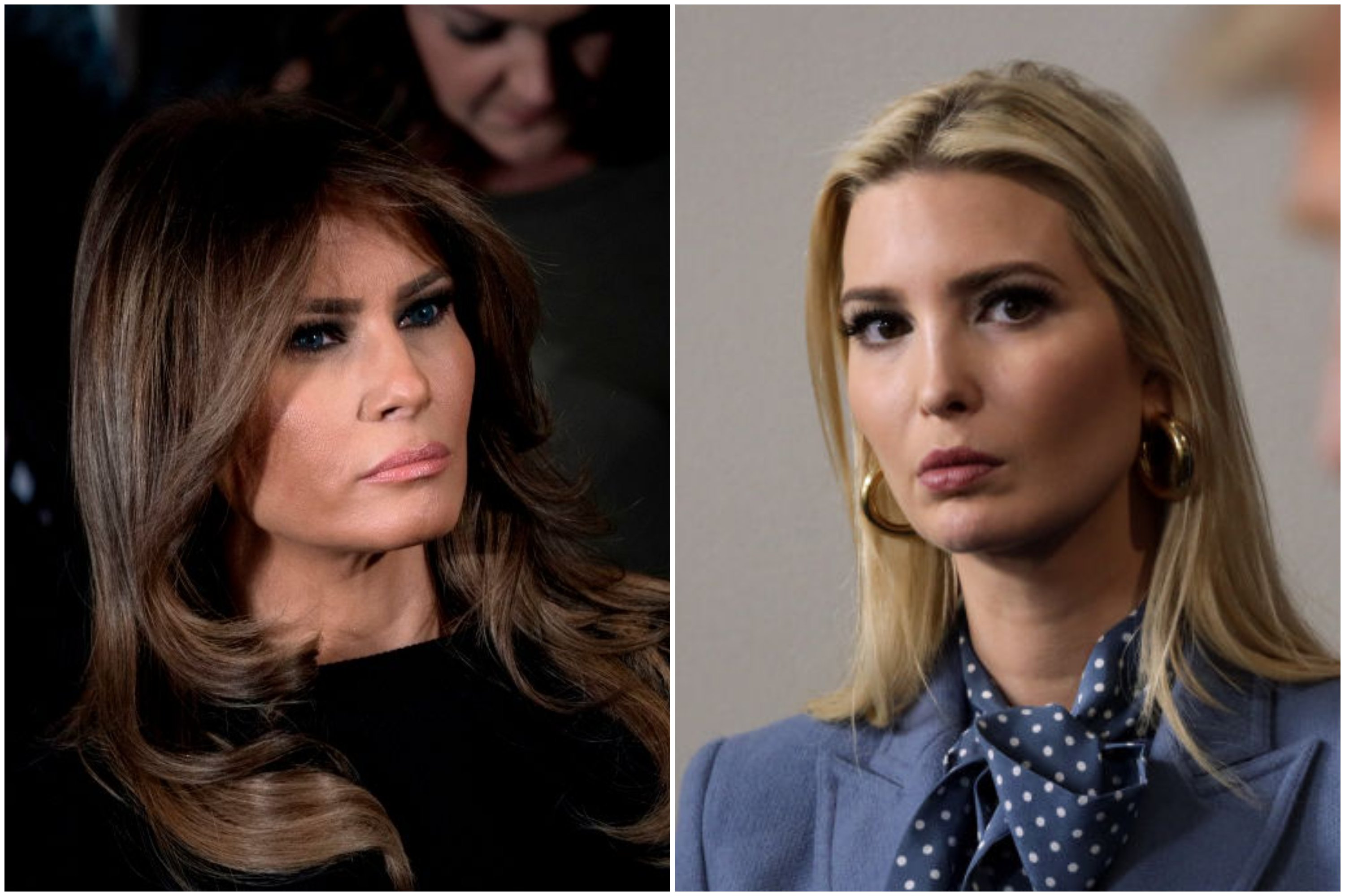 Is there hostility between Melania Trump and Ivanka Trump?