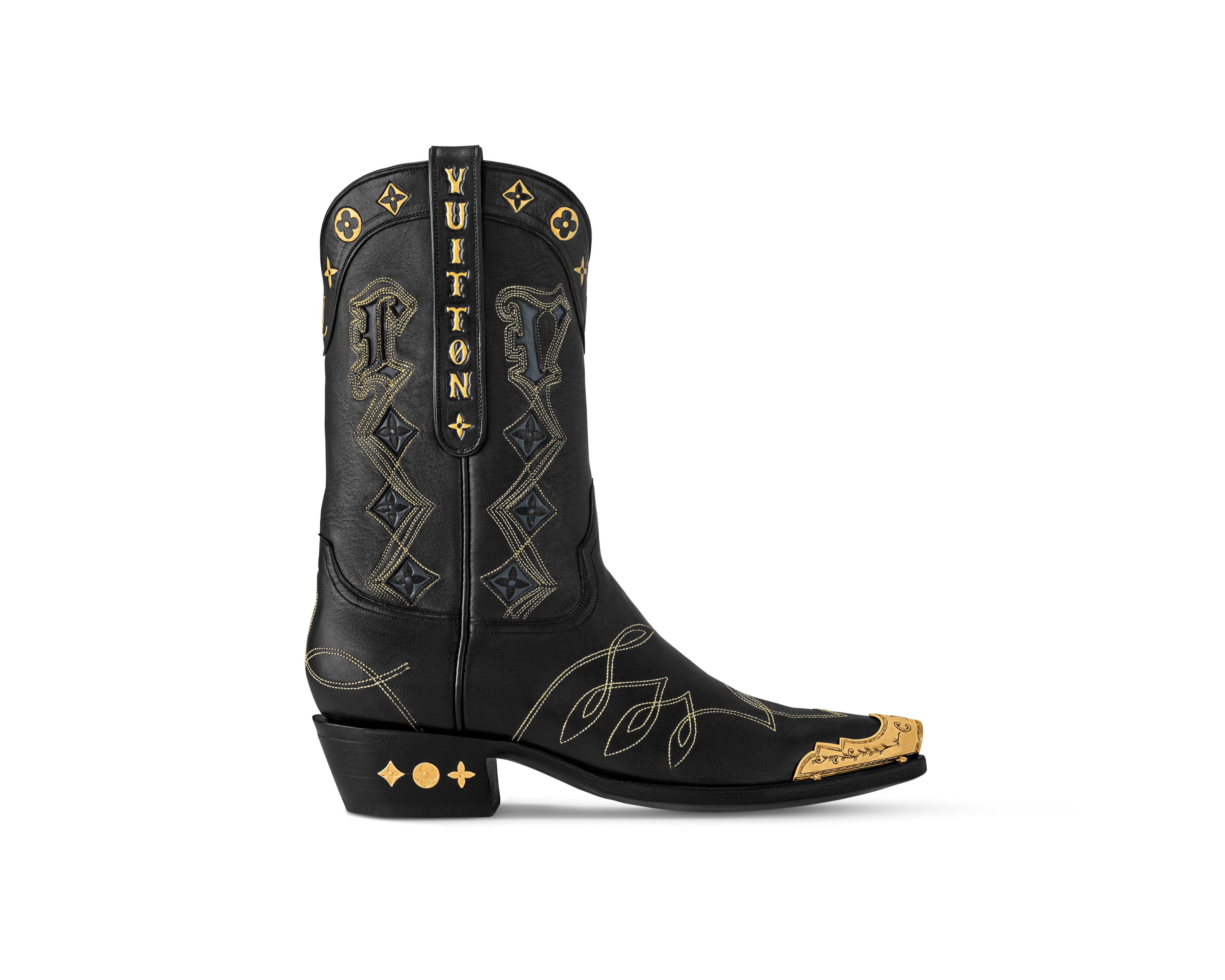 Louis vuitton cowgirl boots top