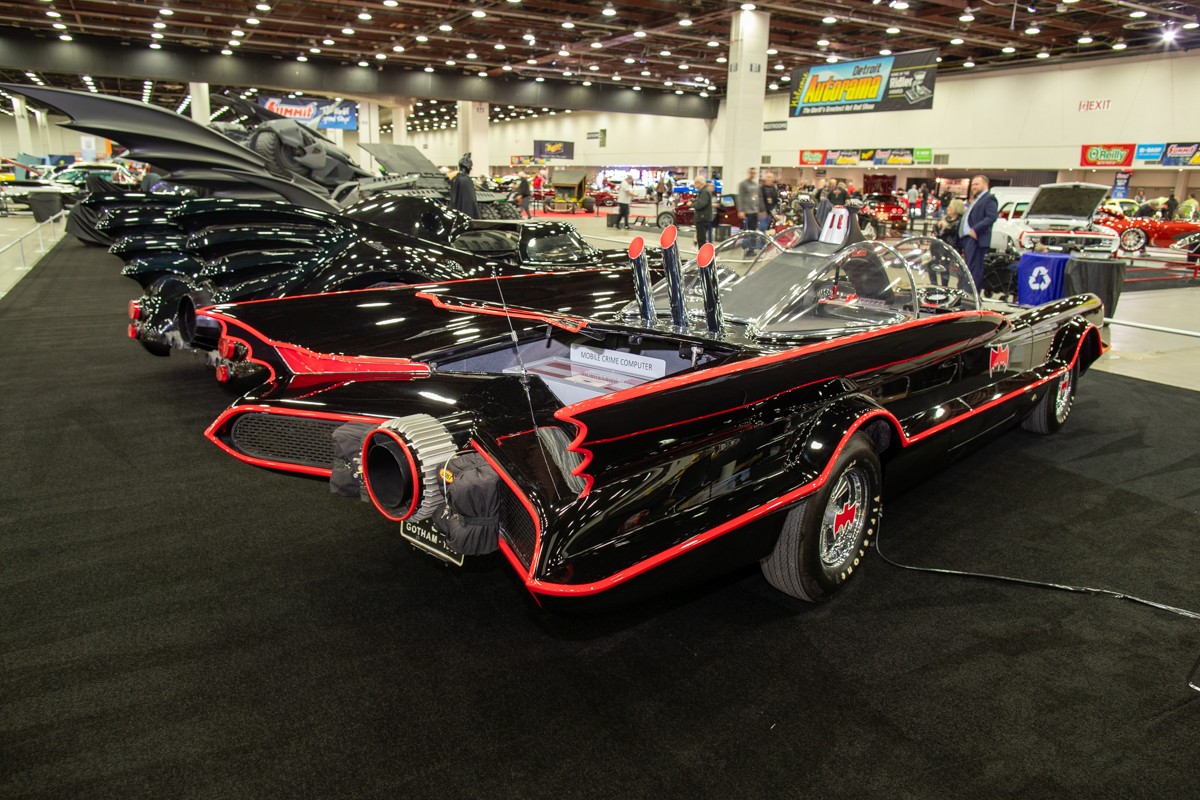 Holy Hot Rods, Batman! Five Generations of Batmobile Collide at the 2024 Detroit Autorama