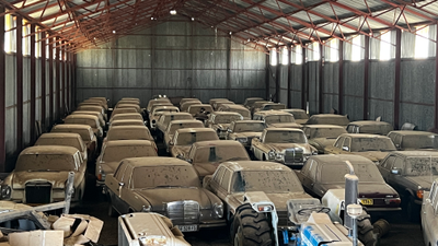 Classic Car Barn Find Uncovers Over 200 Vintage Vehicles in South Africa