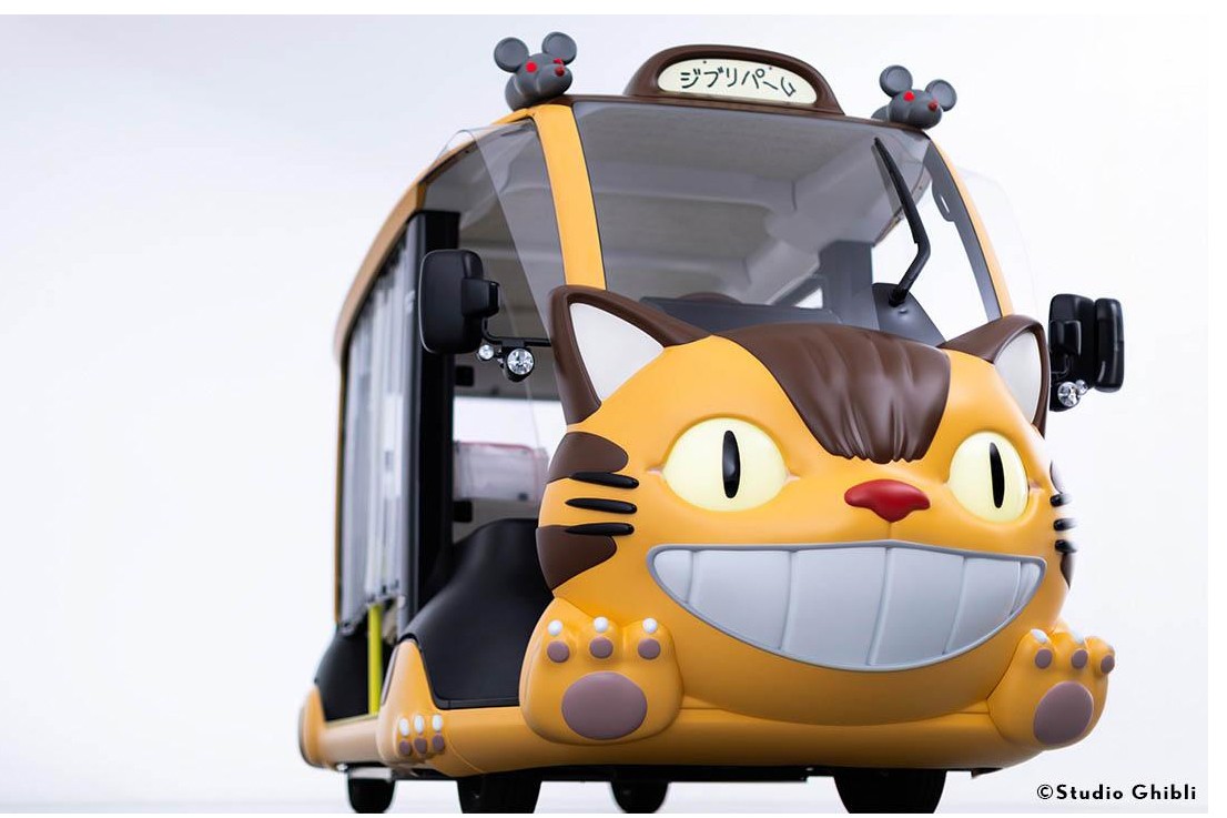 Toyota Unveils Cat Bus Inspired by Japanese Animated Film