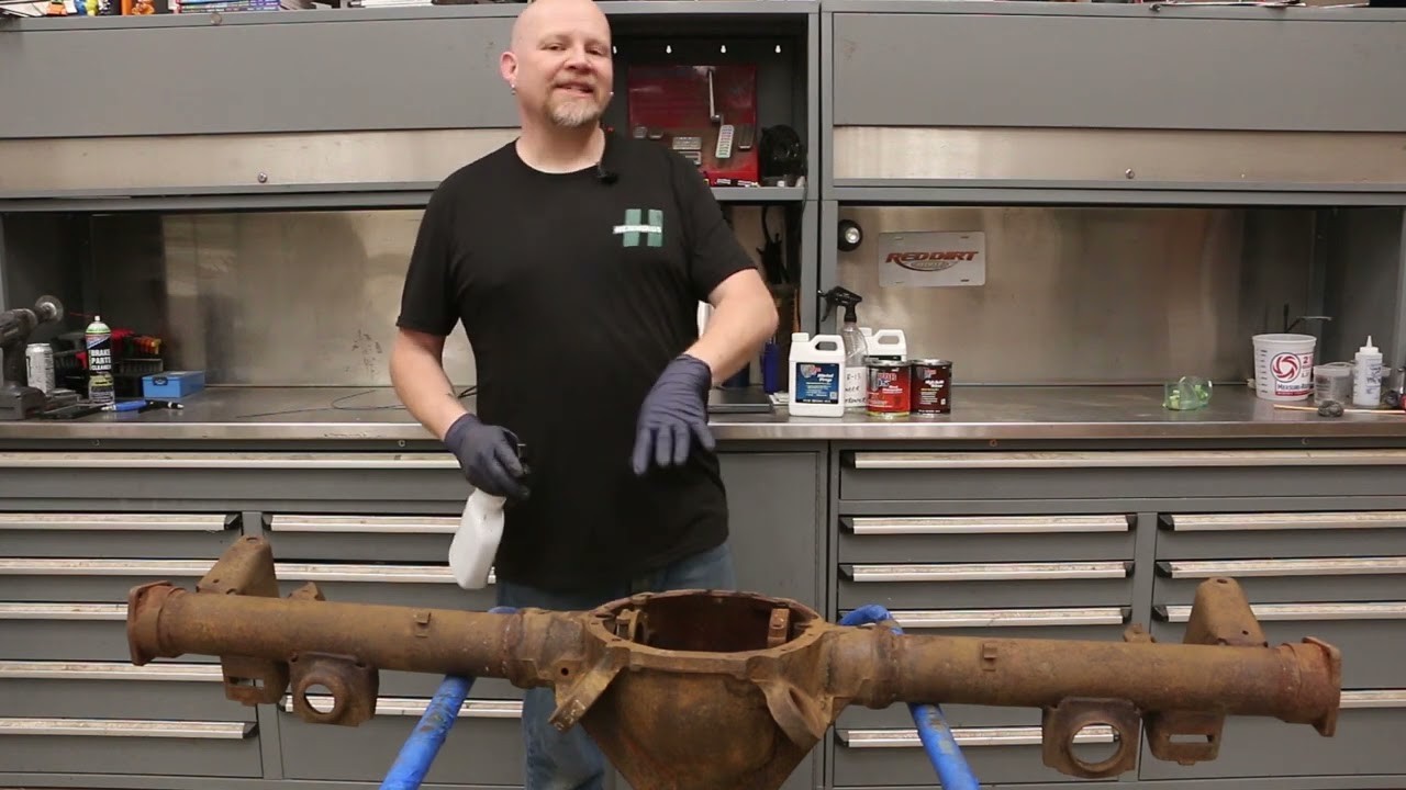 How To Remove Rust, Clean, And Restore A 12-Bolt Differential Housing