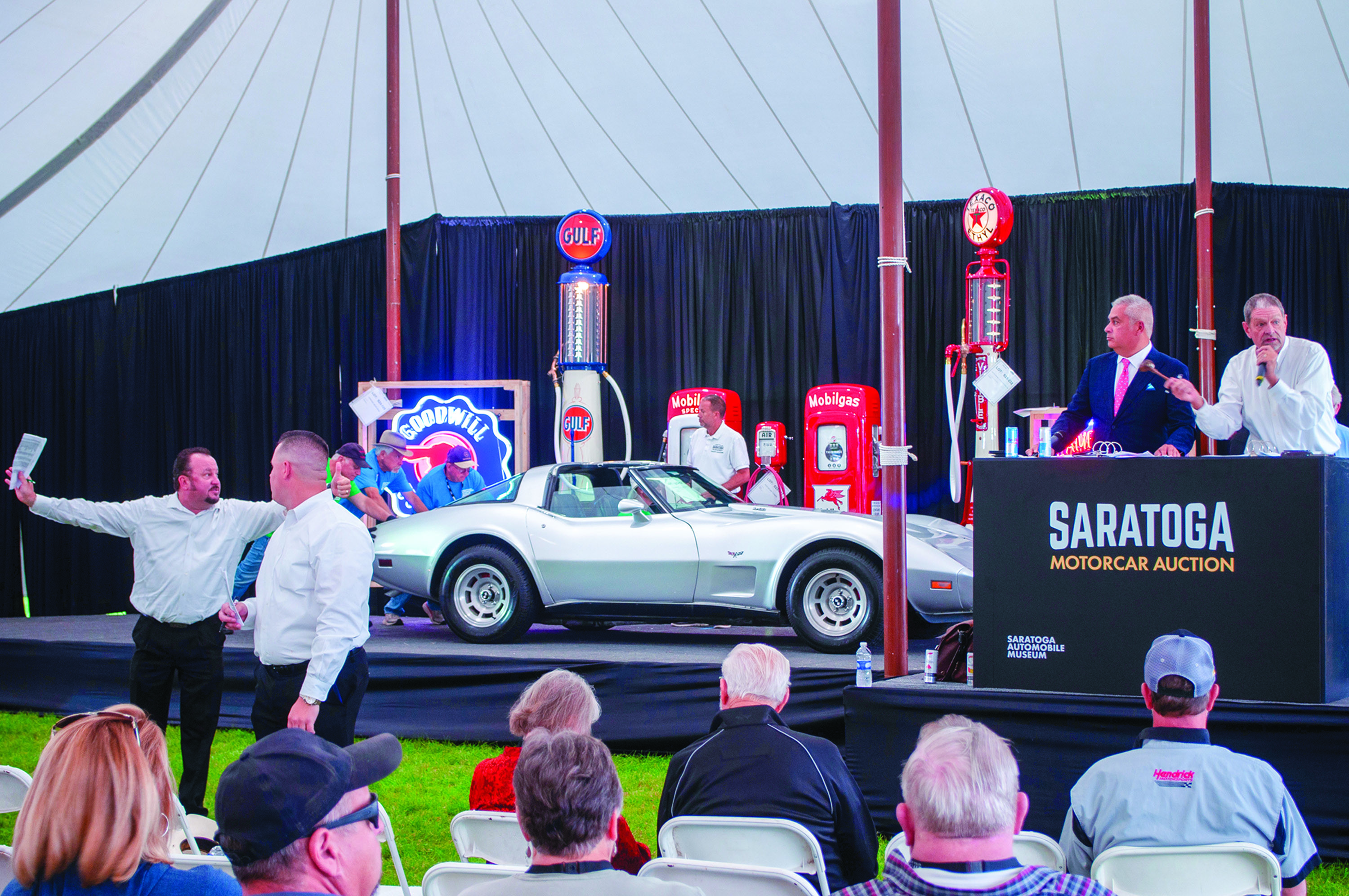 Horsepower Took Center Stage At The Saratoga Motorcar Auction