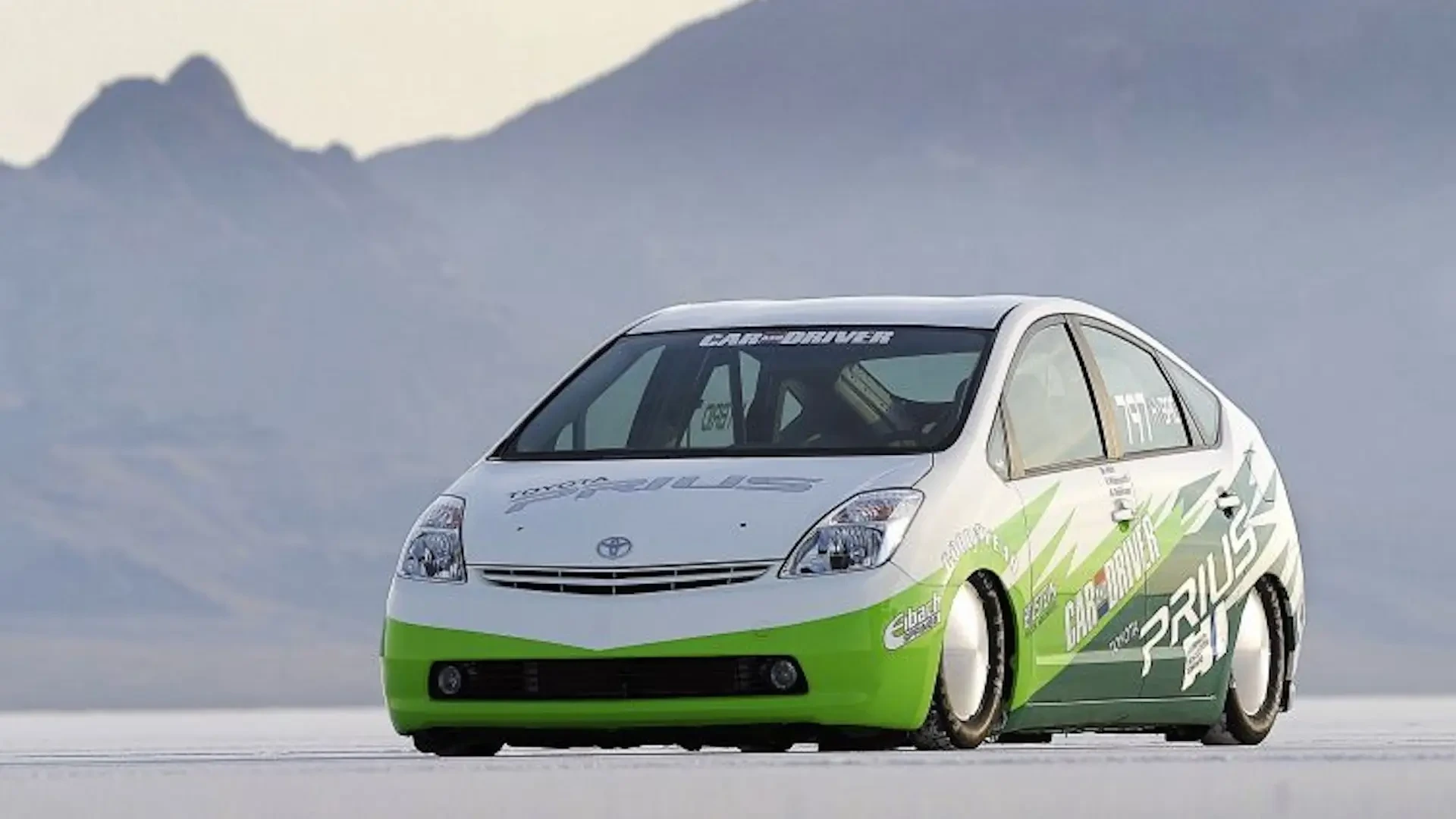 Toyota is Sends its Land Speed Record-Setting Prius and a Classic Cressida to the Crusher