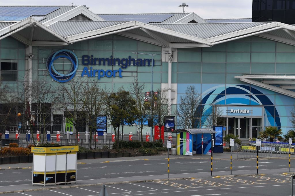 Birmingham Airport locked down after 'suspicious item' found on Aer Lingus plane with emergency services rushing to scene