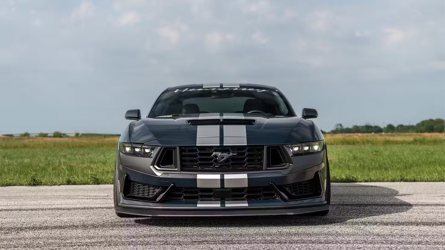 Video: Hennessey Supercharges the Mustang Dark Horse to 850 Horsepower
