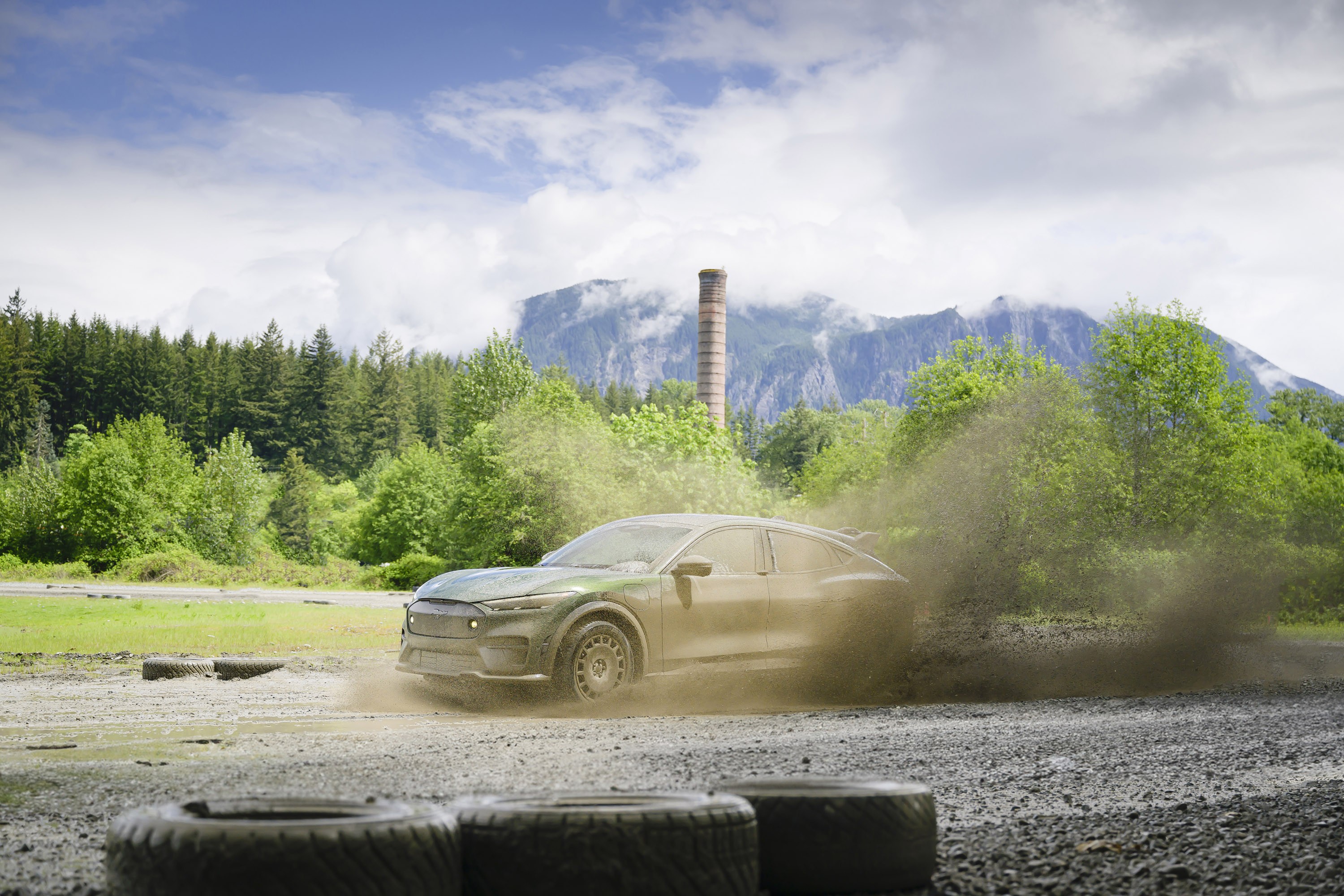 First Drive: 2024 Ford Mustang Mach-E Rally - Can An EV Survive The Rough And Muddy?