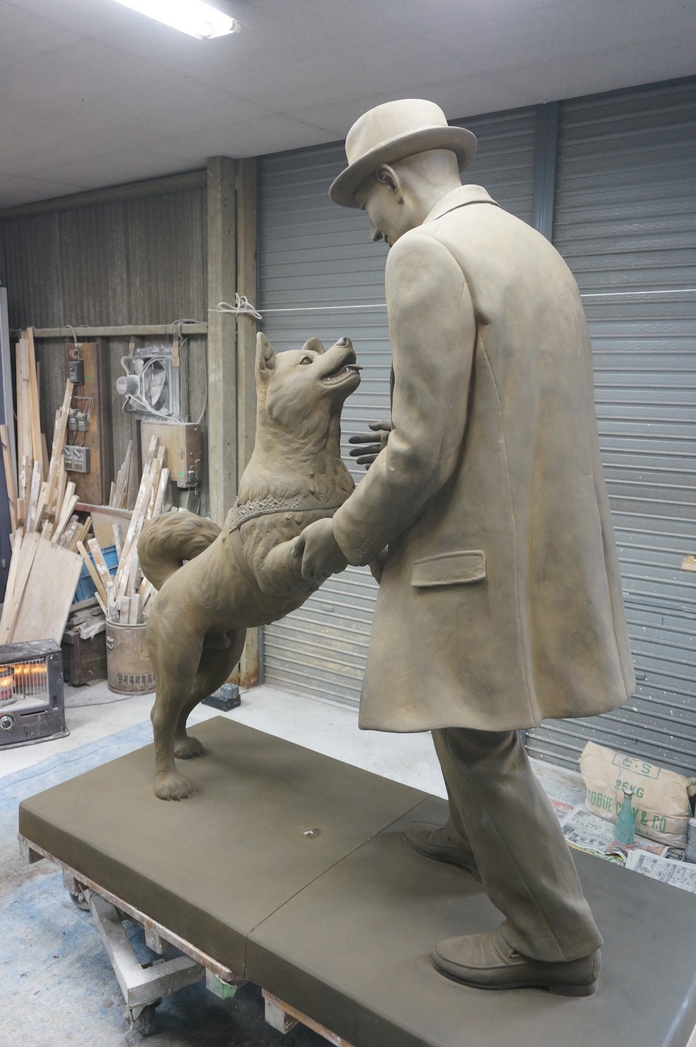 hachi a dogs tale who acted the dog