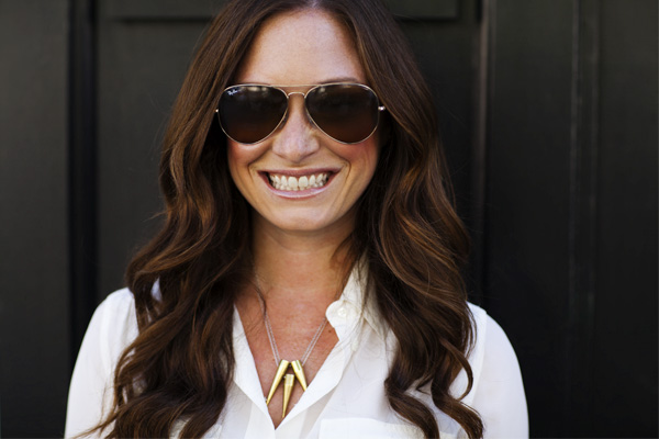 SF Street Style: Blue Pants + a Great Big Smile in the Marina