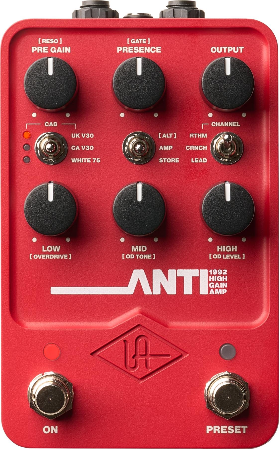 UAFX:ANTI 1922 High Gain Amp ギターエフェクター UAFX:ANTI 1922 High Gain Amp ギターエフェクター UAFX:ANTI