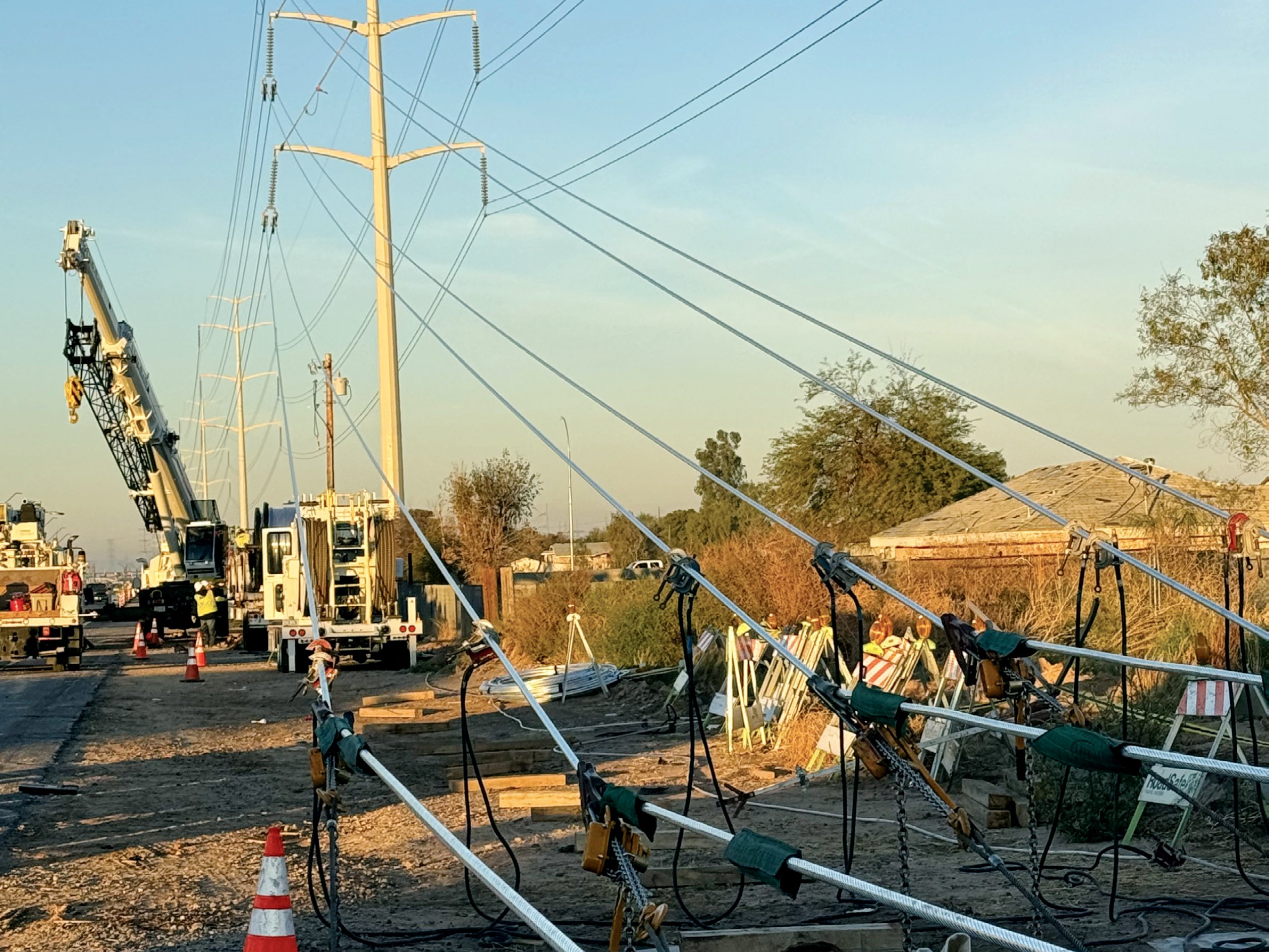 Electric Poles Power Lines T-Shirt Electrician Power Crew Electric Poles Power Lines T-Shirt Electrician Power Crew