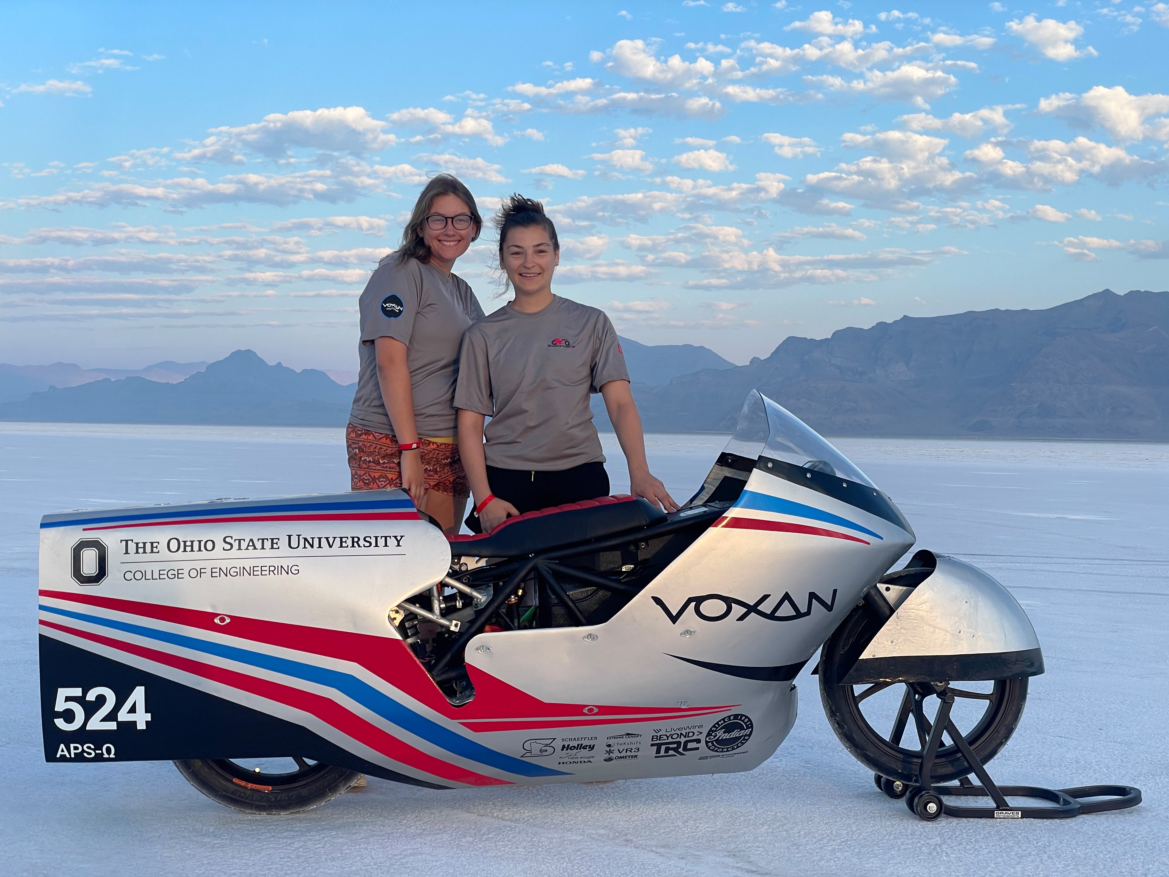 Ohio State's Student-Built E-Motorcycle Breaks Speed Records