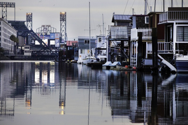 Scenes of the City Exploring Mission Creek's Houseboats 7x7 Bay Area