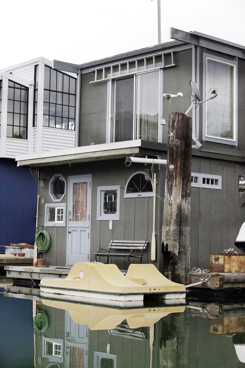 Scenes of the City Exploring Mission Creek's Houseboats 7x7 Bay Area