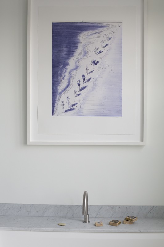 A BlueChip Art Collection Lightens the Mood in this Stately Presidio