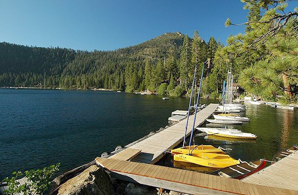 camping fallen leaf lake