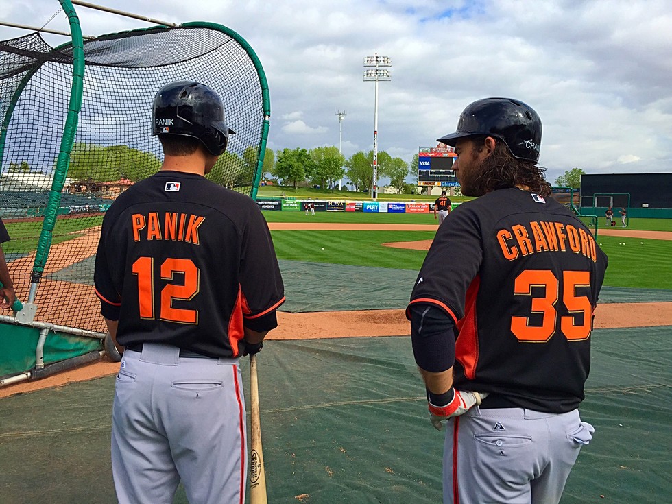 Behind the Scenes at SF Giants Spring Training 7x7 Bay Area