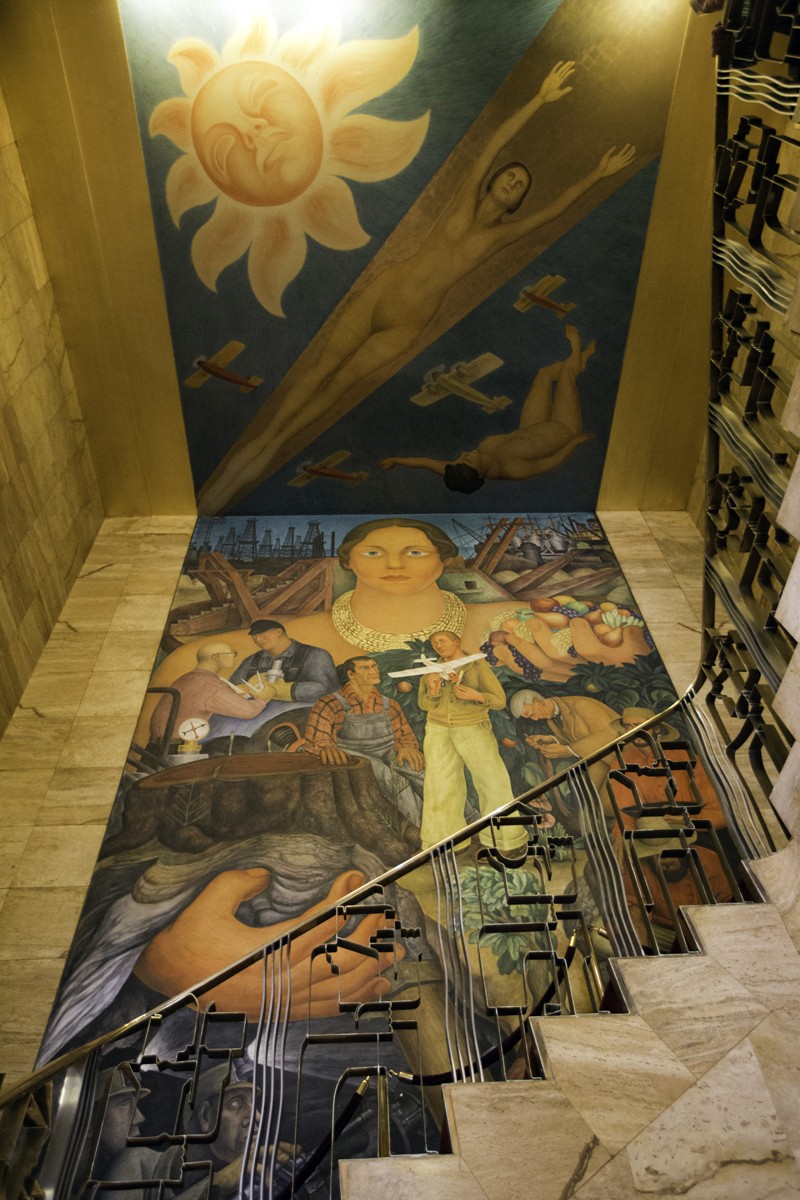 Scenes of the City Tour Diego Rivera's 'Allegory of California' 7x7