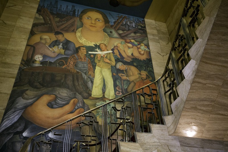 Scenes of the City Tour Diego Rivera's 'Allegory of California' 7x7