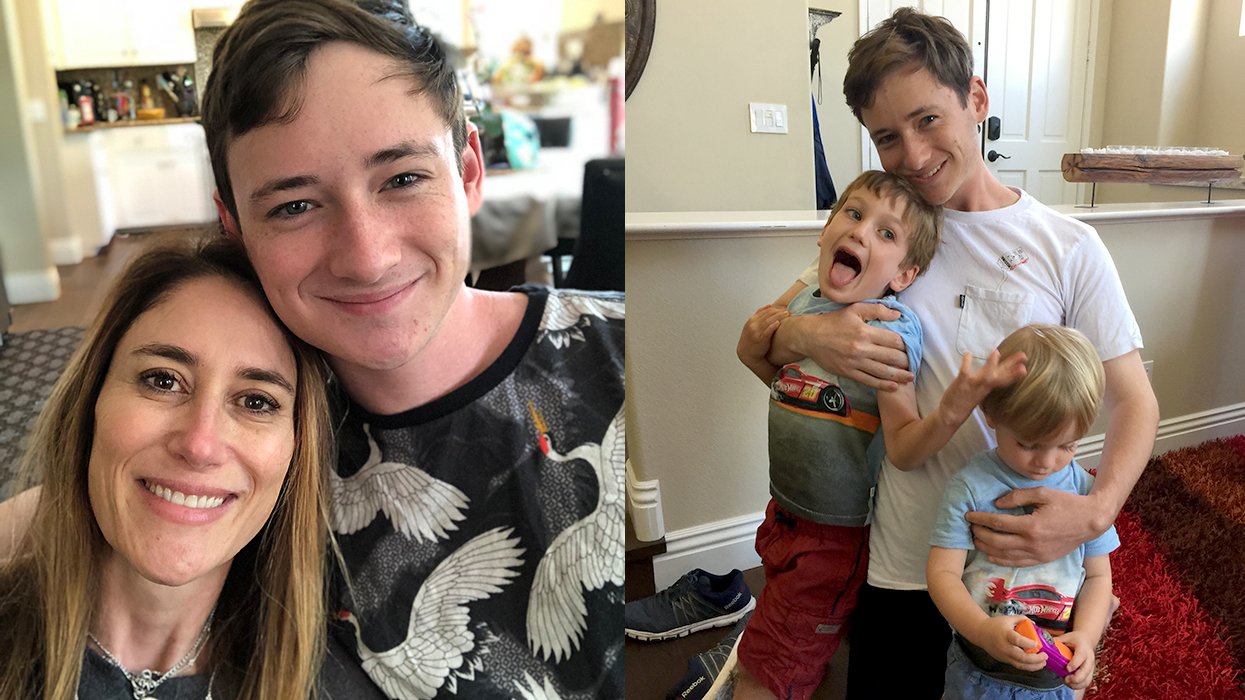 Jeanne Pepper mother of Blaze Bernstein murdered gay son with family