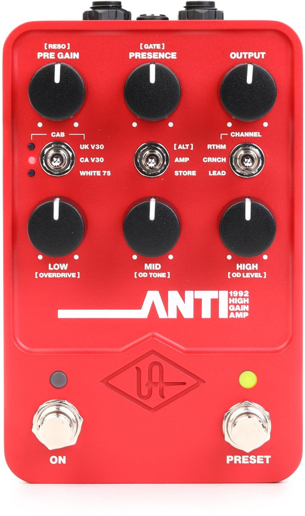 MODERN HIGH GAIN DISTORTION『RED』 RED High-Gain Distortion Pre-Order