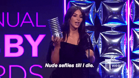 Kim Kardashian Promises "Nude Selfies Till I Die" - PAPER