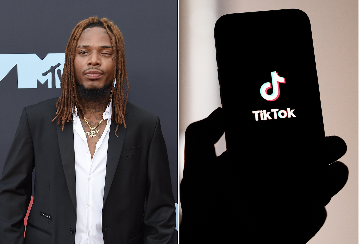 What is the 'blasting Fetty Wap on the JBL speaker' TikTok trend?